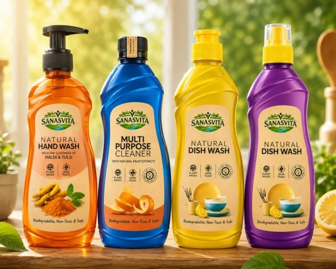 Sanasvita organic kitchen care products