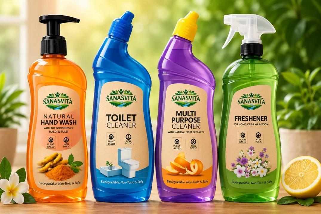 Sanasvita toilet care organic cleaning products